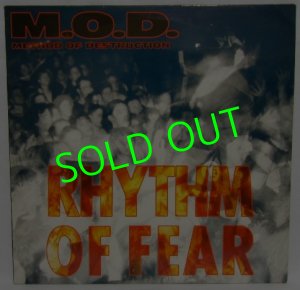 画像1: M.O.D./ Rhythm of Fear [LP]
