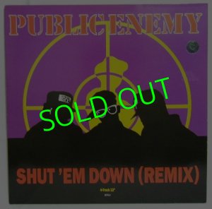 画像1: PUBLIC ENEMY/ Shut'em Down(Remix)[12'']