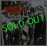 AGNOSTIC FRONT/ Something's Gotta Give[LP]