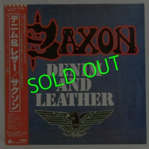 画像1: SAXON/ Denim And Leather[LP]