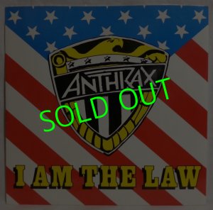 画像1: ANTHRAX/ I Am The Law(UK)[12'']