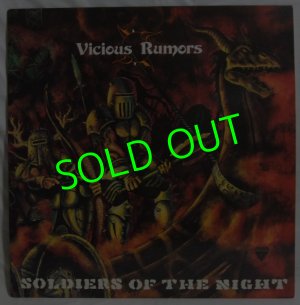 画像1: VICIOUS RUMORS/ Soldiers Of The Night[LP]