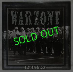 画像1: WARZONE/ Fight For Justice[LP] 