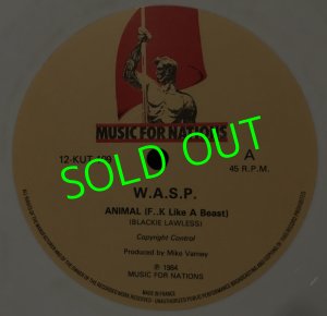 画像3: W.A.S.P./ Animal(F**k Like A Beast)(UK limited white color vinyl)[12’’]