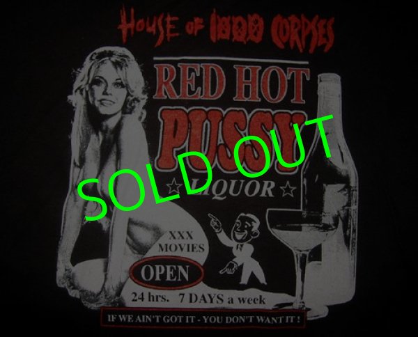 画像1: HOUSE OF 1000 CORPSES : Red Hot Pussy T-Shirt