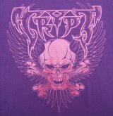 画像: HBC/"Wing Skull" Tee (Purple x Metalic Pink)