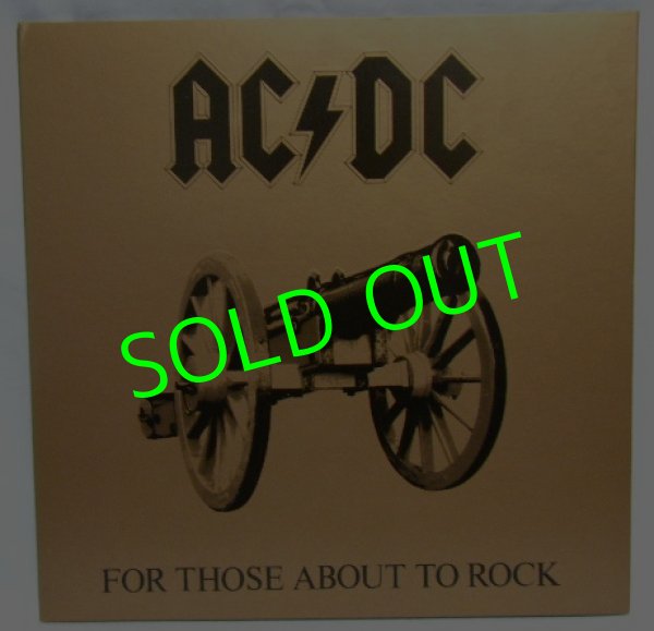 画像1: AC/DC / For Those About to Rock[LP]