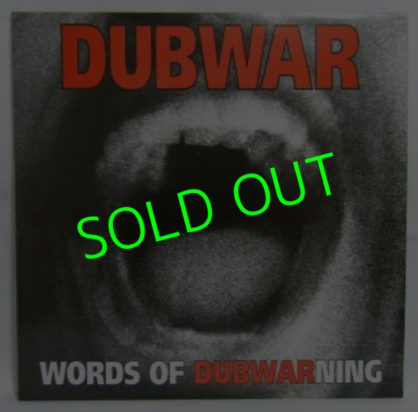 画像1: DUBWAR/ Words of Dubwarning[LP]