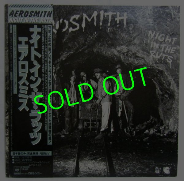画像1: AEROSMITH/ Night In The Ruts[LP]