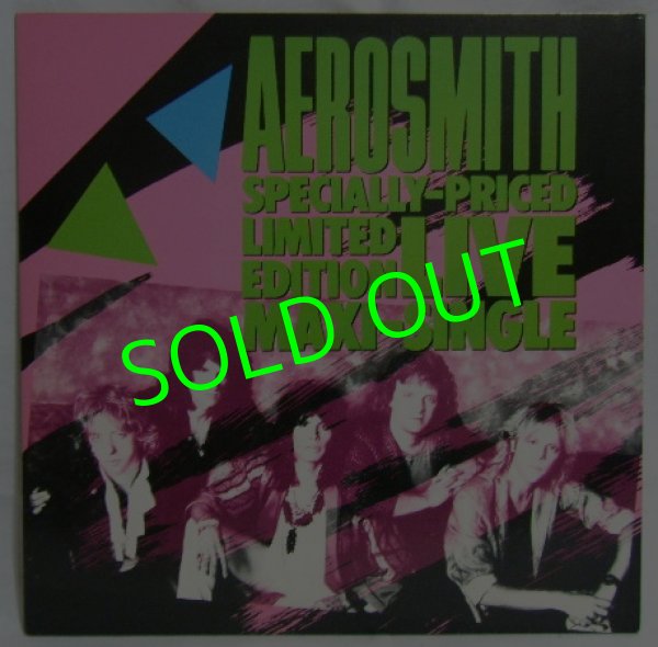 画像1: AEROSMITH/ Specially-Priced Limited Edition Live Maxi-Single[12'']