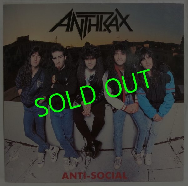 画像1: ANTHRAX/ Anti-Social[12'']