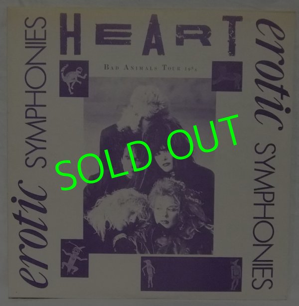 画像1: HEART/ Erotic Symphonies‘’Bad Animals Tour 1988’’[2LP]