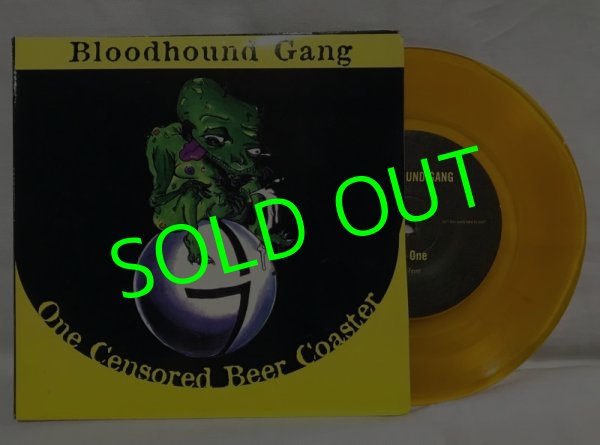 画像1: BLOODHOUND GANG/ One Censored Beer Coaster(Limited Clear Yellow Vinyl)[7’’]