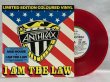 画像1: ANTHRAX/ I AM THE LAW(Limited Clear Red Vinyl)[7’’]