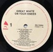 画像3: GREAT WHITE/ On Your Knees The First LP[LP]
