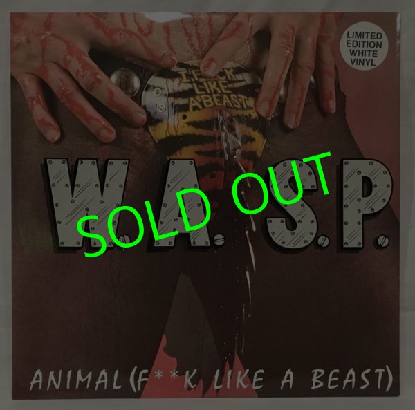 画像1: W.A.S.P./ Animal(F**k Like A Beast)(UK limited white color vinyl)[12’’]