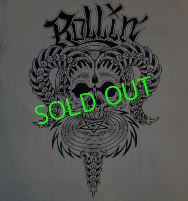 画像1: ☆50%OFF☆ROLLIN' The TOUR T-Shirt (White x Black)