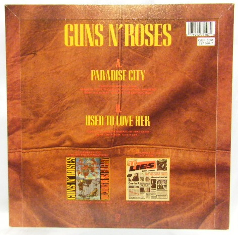 画像: GUNS N' ROSES/ Paradise City(Special Jacket Edition) [7"] 