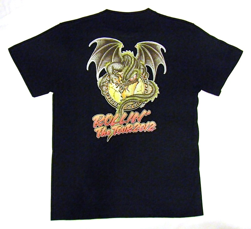 画像: ★☆★SALE!!!★☆★ ROLLIN' Dragon T-Shirt (Black)