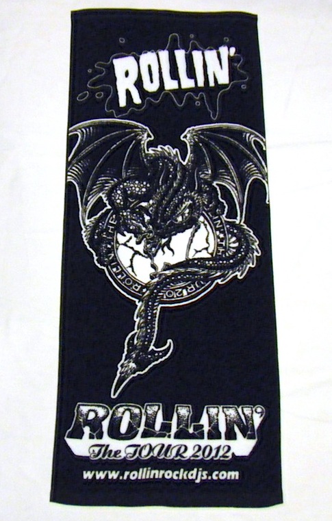 画像: ★☆★SALE!!!★☆★ ROLLIN' Dragon TOWEL (Black)