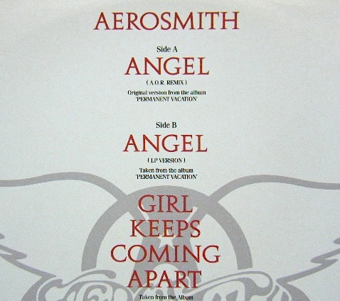 画像: AEROSMITH/ Angel [12"] 