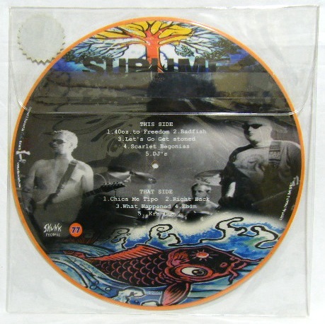 画像: SUBLIME/ 40oz. to Freedom(Picture Disc Edition)[LP]