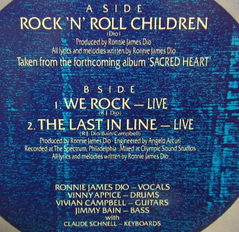 画像: DIO/ Rock 'n' Roll Children [12"]
