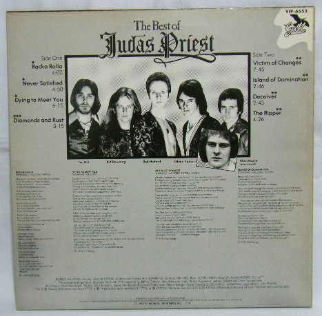 画像: JUDAS PRIEST/ The Best of Judas Priest [LP]