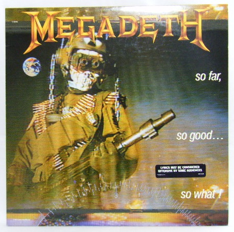 画像: MEGADETH/ So Far,So Good...So What![LP]