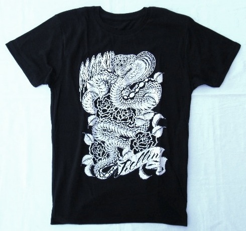 画像: ★☆★SALE!!!★☆★ ROLLIN' Snake T-Shirt (White)