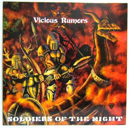 画像: VISIOUS RUMORS/ Soldier of the Night[LP]