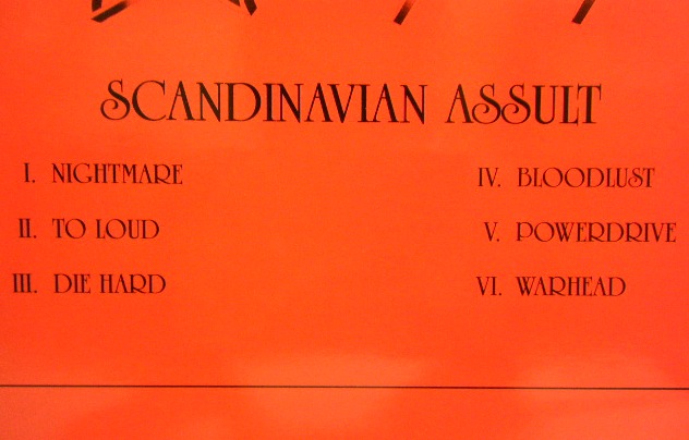 画像: VENOM/ Scandinavian Assault[12'']