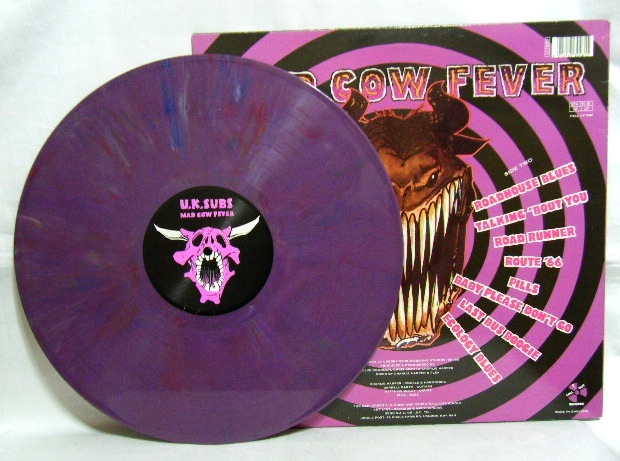 画像: U.K.SUBS/ Mad Cow Fever[LP]