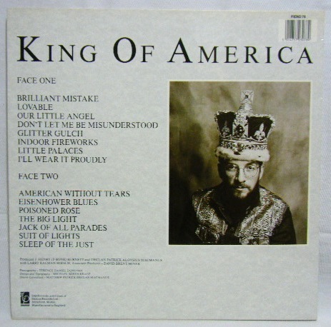 画像: ELVIS COSTELLO/ King of America/COSTELLO SHOW[LP]