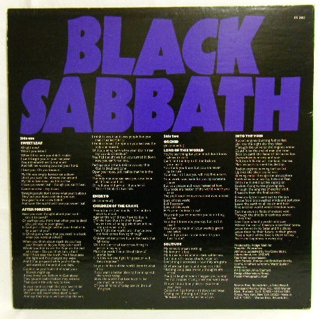 画像: BLACK SABBATH/ Master of Reality[LP]