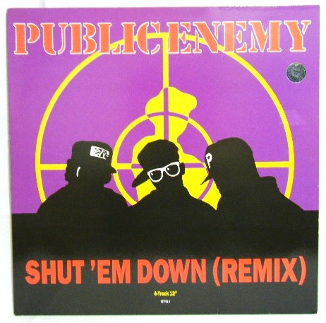 画像: PUBLIC ENEMY/ Shut'em Down(Remix)[12'']