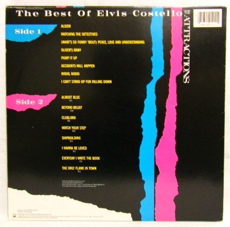 画像: ELVIS COSTELLO AND THE ATTRACTIONS/[LP] The Best of〜[LP]