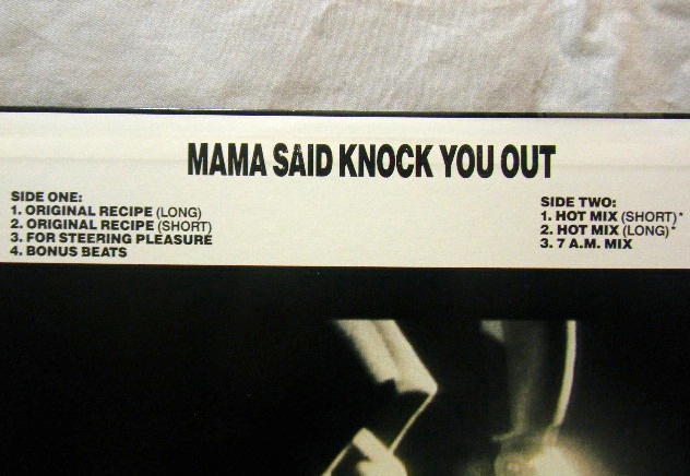画像: L.L.COOL J/ Mama Said Knock You Out[12"]