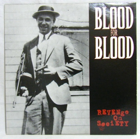 画像: BLOOD FOR BLOOD/ Revenge On Society(limited clear red vinyl)[LP]