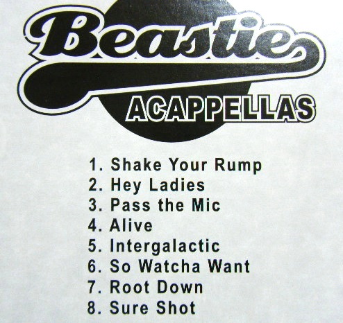 画像: BEASTIE BOYS/ Beastie Acappellas[12'']