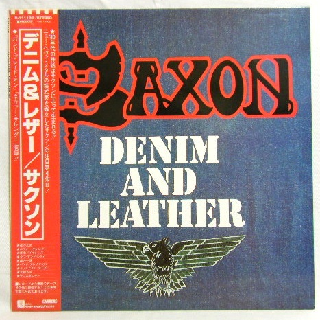 画像: SAXON/ Denim And Leather[LP]