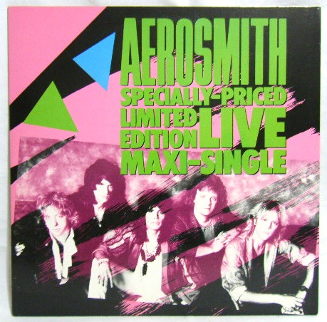 画像: AEROSMITH/ Specially-Priced Limited Edition Live Maxi-Single[12'']