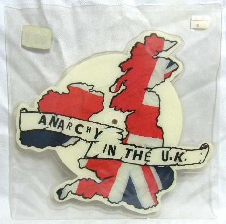画像: MEGADETH/ Anarchy In The U.K.(Limited Shaped Picture Disc) [7'']