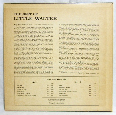 画像: LITTLE WALTER/ The Best Of Little Walter[LP]