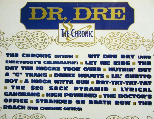 画像: DR.DRE/ The Chronic[LP]