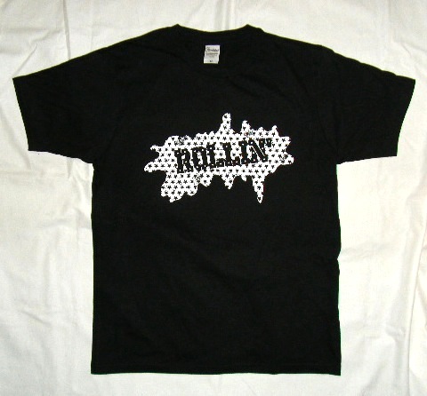 画像1: ROLLIN' Star Logo T-Shirt (Black)