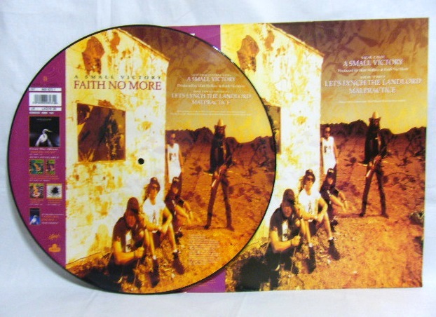画像: FAITH NO MORE/ A Small Victory(Limited Picture Vinyl)[12'']