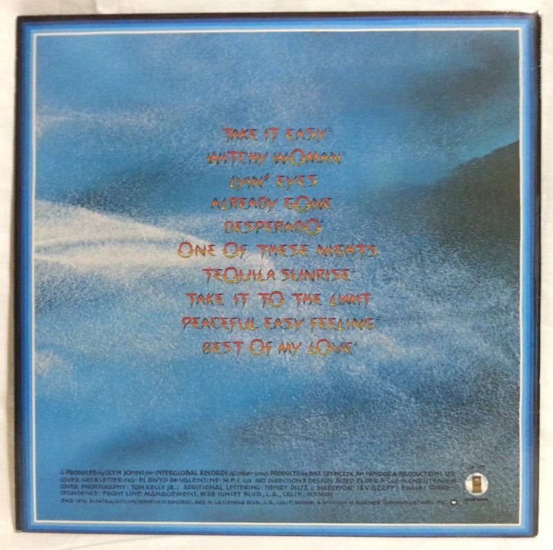 画像: EAGLES/ Their Greatest Hits 1971-1975[LP]