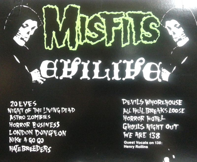 画像: MISFITS/ Evilive[LP]