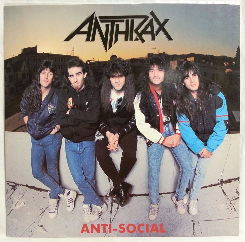 画像: ANTHRAX/ Anti-Social[12'']